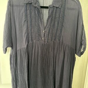 Free People Women's Tunic in Navy